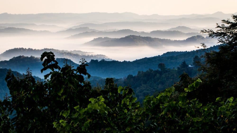 Photo of the Appalachian Mountains.