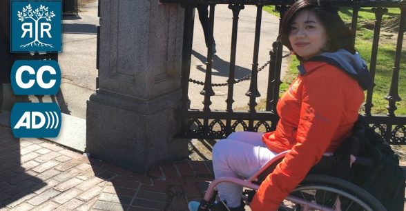 Mizuki Hsu in a park